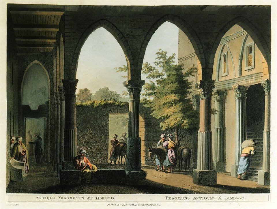 Antique fragments at Limisso - Mayer Luigi - 1803