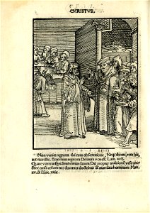 Antithesis figurata vitae Christi et Antichristi (Passional Christi and Antichristi) (BM 1851,0802.2.1-26 11)