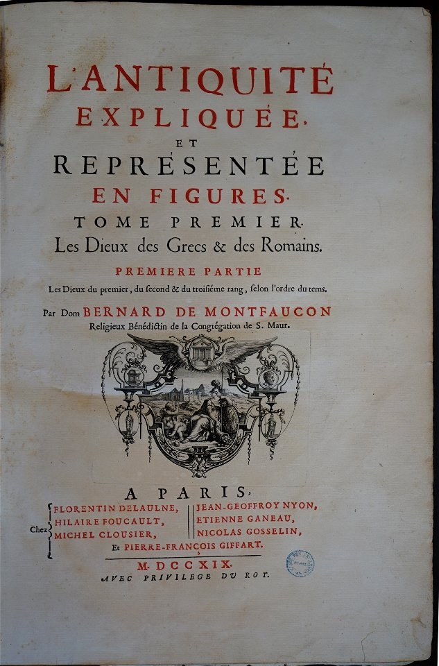 Antiquité expliquée Montfaucon Dijon 82093