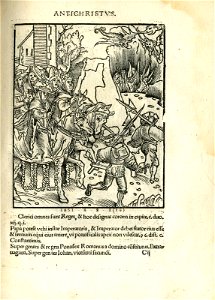 Antithesis figurata vitae Christi et Antichristi (Passional Christi and Antichristi) (BM 1851,0802.2.1-26 19)