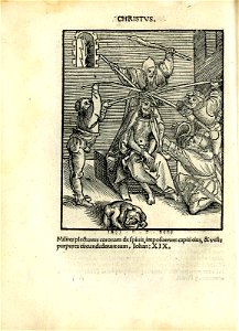 Antithesis figurata vitae Christi et Antichristi (Passional Christi and Antichristi) (BM 1851,0802.2.1-26 18)