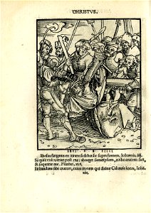 Antithesis figurata vitae Christi et Antichristi (Passional Christi and Antichristi) (BM 1851,0802.2.1-26 25)