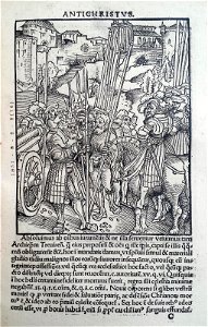 Antithesis figurata vitae Christi et Antichristi (Passional Christi and Antichristi) (BM 1851,0802.2.1-26 29)
