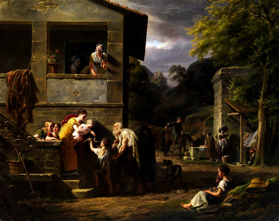 Antoine Beranger Bettler 1819