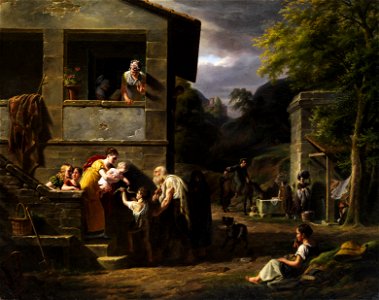 Antoine Beranger Bettler 1819
