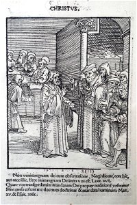 Antithesis figurata vitae Christi et Antichristi (Passional Christi and Antichristi) (BM 1851,0802.2.1-26 43)