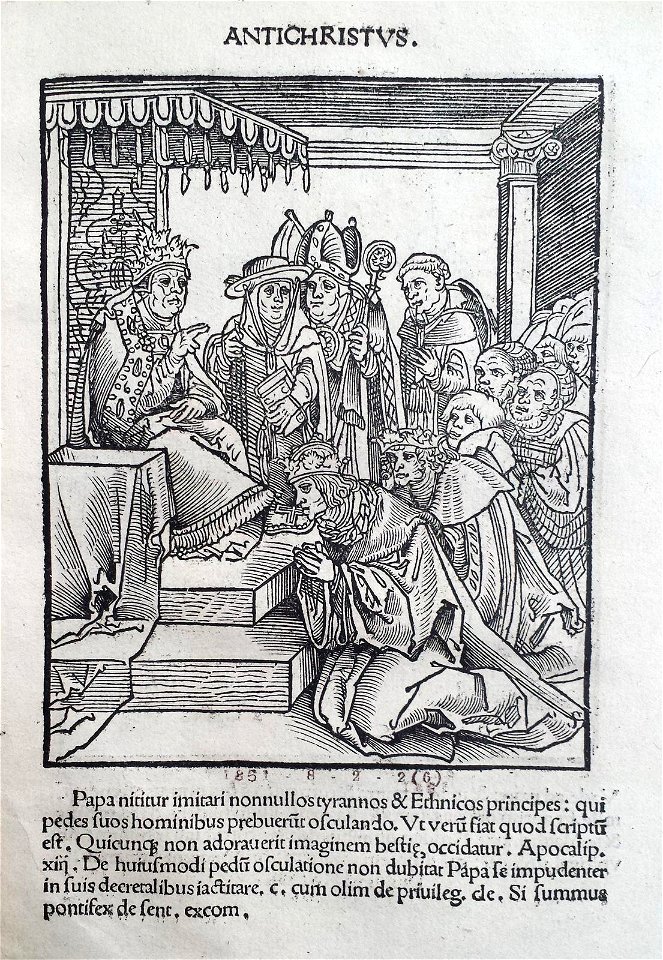 Antithesis figurata vitae Christi et Antichristi (Passional Christi and Antichristi) (BM 1851,0802.2.1-26 28)