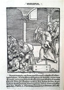 Antithesis figurata vitae Christi et Antichristi (Passional Christi and Antichristi) (BM 1851,0802.2.1-26 35)