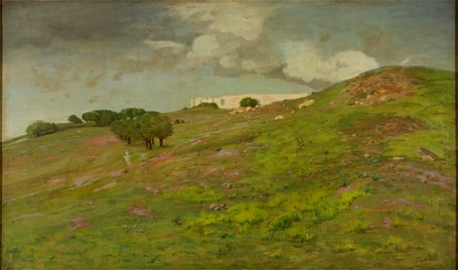 Antoine Chintreuil - White Chateau - 71.079 - Rhode Island School of Design Museum
