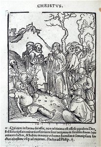 Antithesis figurata vitae Christi et Antichristi (Passional Christi and Antichristi) (BM 1851,0802.2.1-26 39)