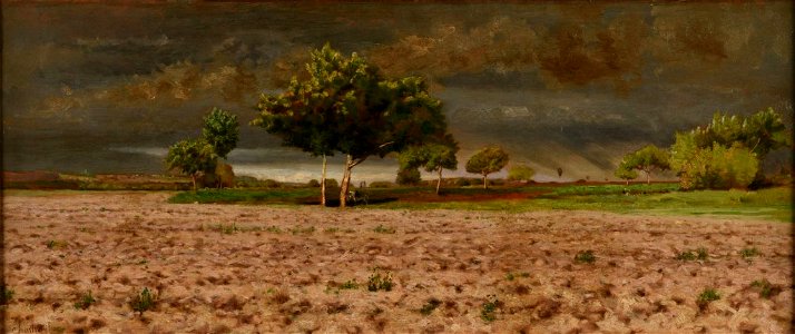Antoine Chintreuil--L'orage--Reims