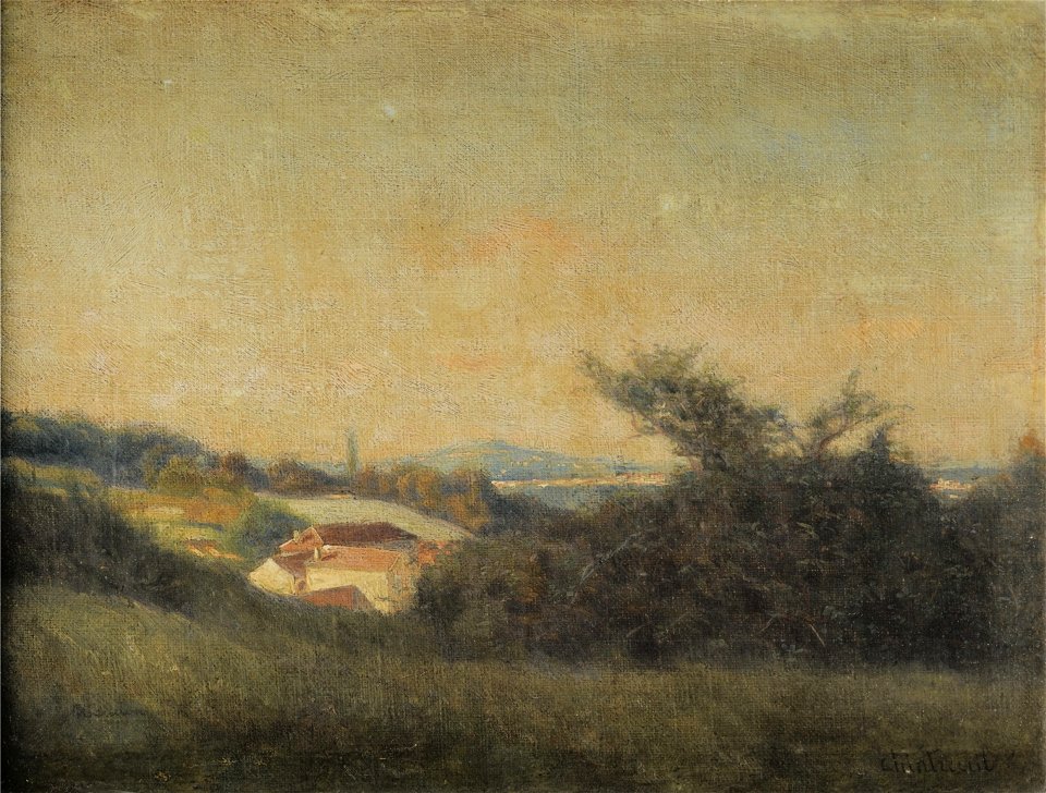 Antoine Chintreuil--Vue des hauteurs de Meudon
