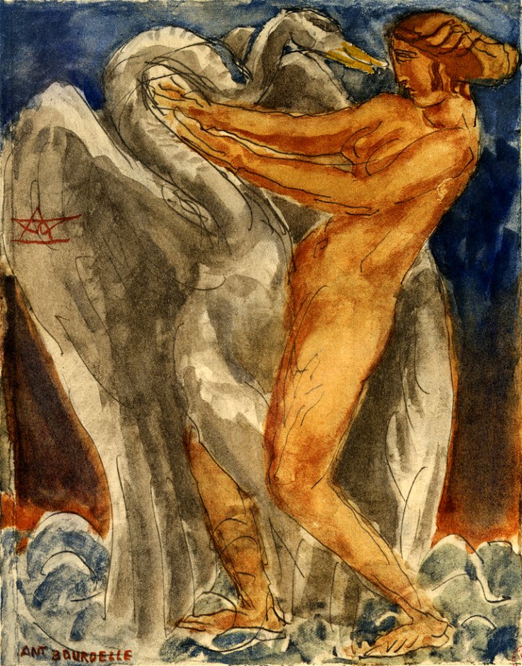 Antoine Bourdelle, Léda et le Cygne