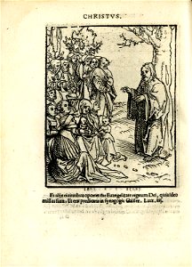 Antithesis figurata vitae Christi et Antichristi (Passional Christi and Antichristi) (BM 1851,0802.2.1-26 16)