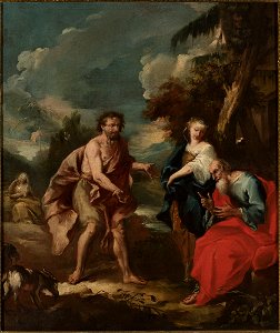 Antoine Coypel - Jacob and Rachel - M.Ob.693 MNW - National Museum in Warsaw