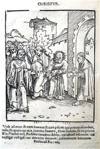 Antithesis figurata vitae Christi et Antichristi (Passional Christi and Antichristi) (BM 1851,0802.2.1-26 27)