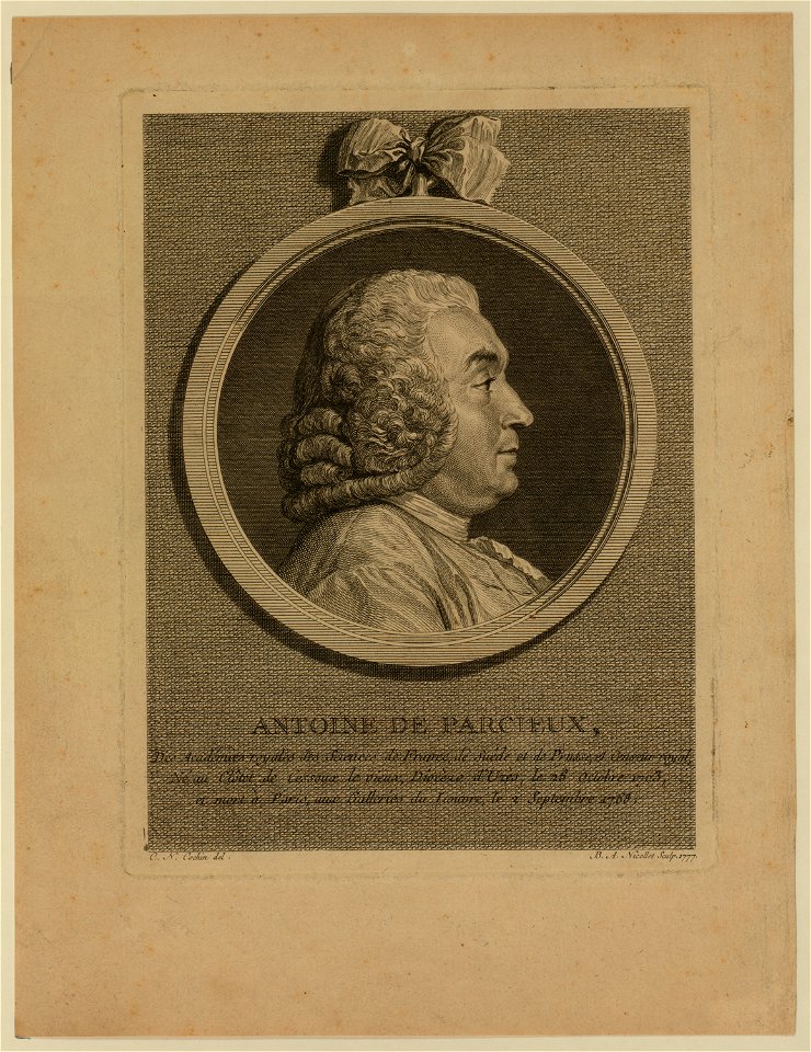 Antoine Deparcieux engraving
