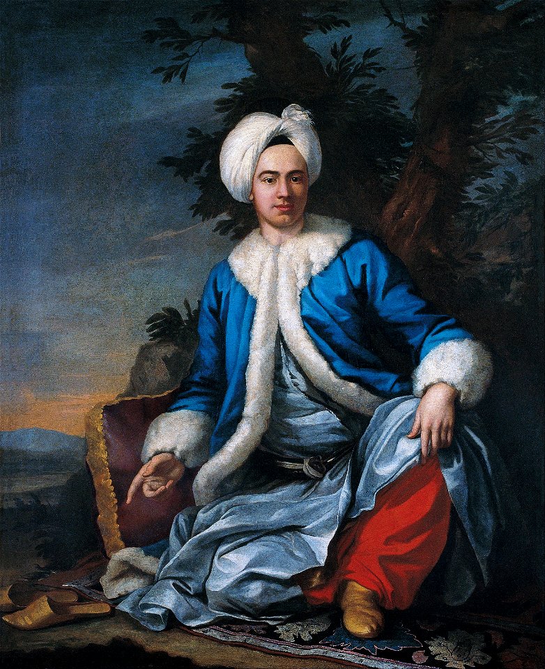 Antoine de Favray - A European in Turkish Costume - Google Art Project (EAGIFuaDKr0k8Q)FXD