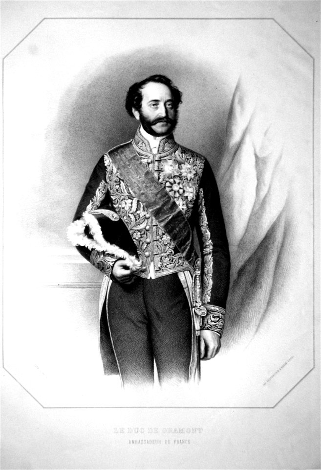 Antoine AlfredAgenor Gramont Litho