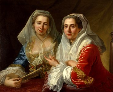 Antoine de Favray - The Mirabita Sisters - Google Art Project