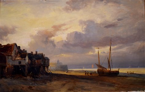 Antoine Léon Morel-Fatio - La plage 02