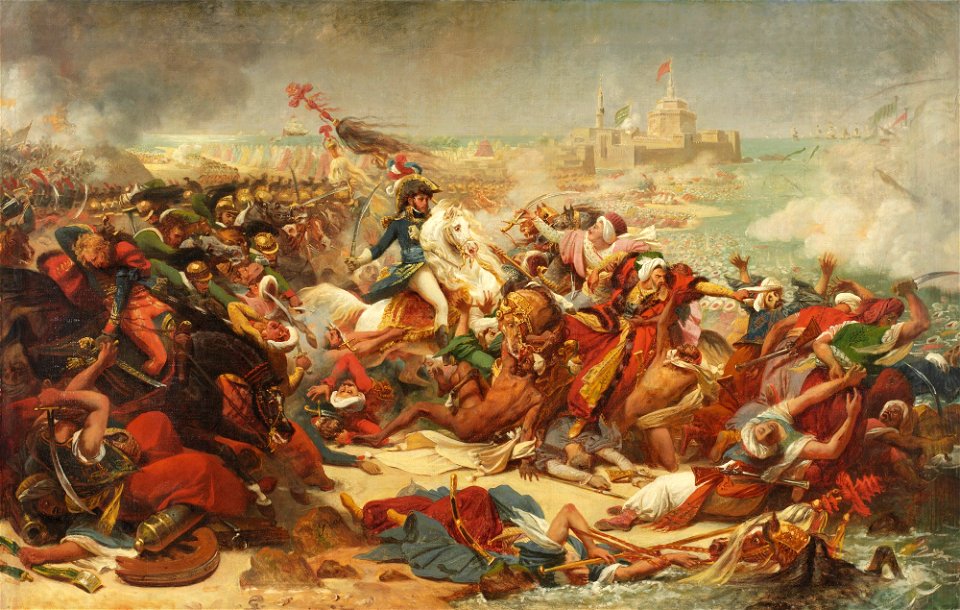 Antoine Jean Gros - Murat Defeating the Turkish Army at Aboukir - 49.337 - Detroit Institute of Arts