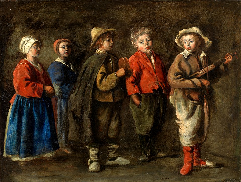 Antoine Le Nain - The Young Musicians, ca. 1640