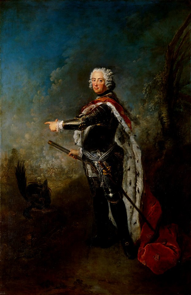 Antoine Pesne (1683-1757) - Frederick II, King of Prussia (1712-86) - RCIN 406797 - Royal Collection