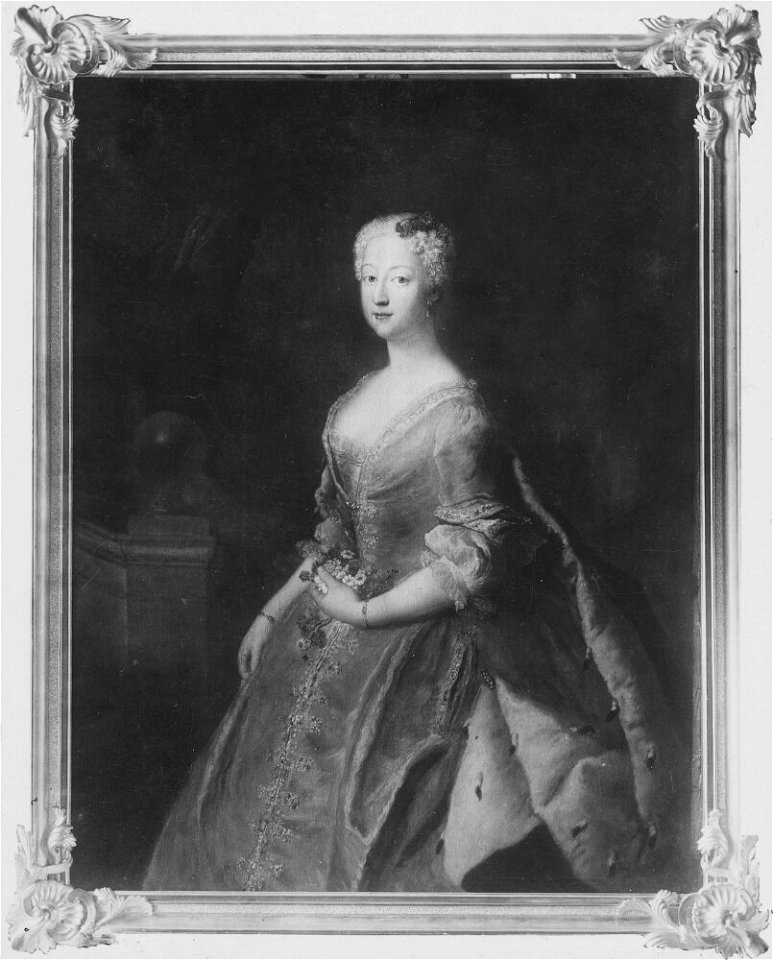 Antoine Pesne - Filippina Charlotta, prinsessa av Preussen - NMGrh 86 - Nationalmuseum