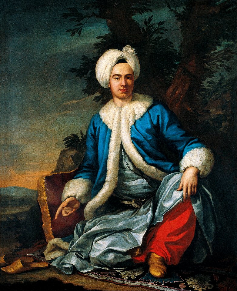 Antoine de Favray - A European in Turkish Costume - Google Art Project (EAGIFuaDKr0k8Q)