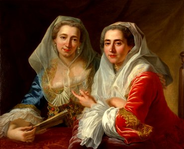 Antoine de Favray - The Mirabita Sisters - 94.1139 - Museum of Fine Arts