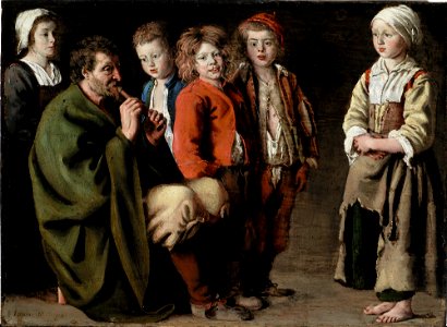 Antoine Le Nain - The Village Piper - 30.280 - Detroit Institute of Arts