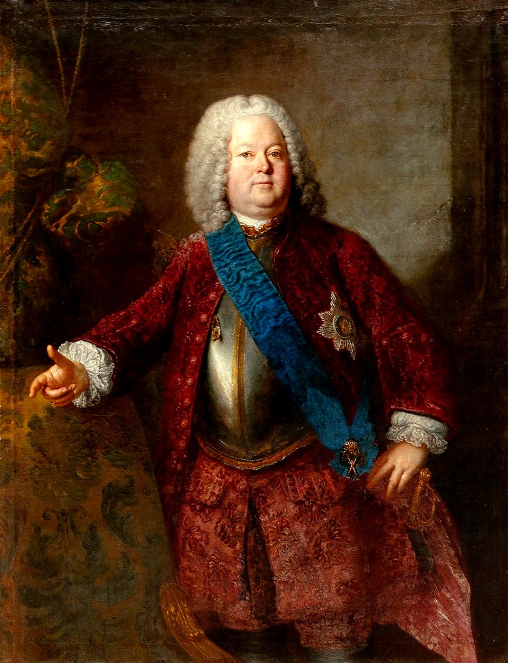 Antoine Pesne Portrait d'un seigneur allemand