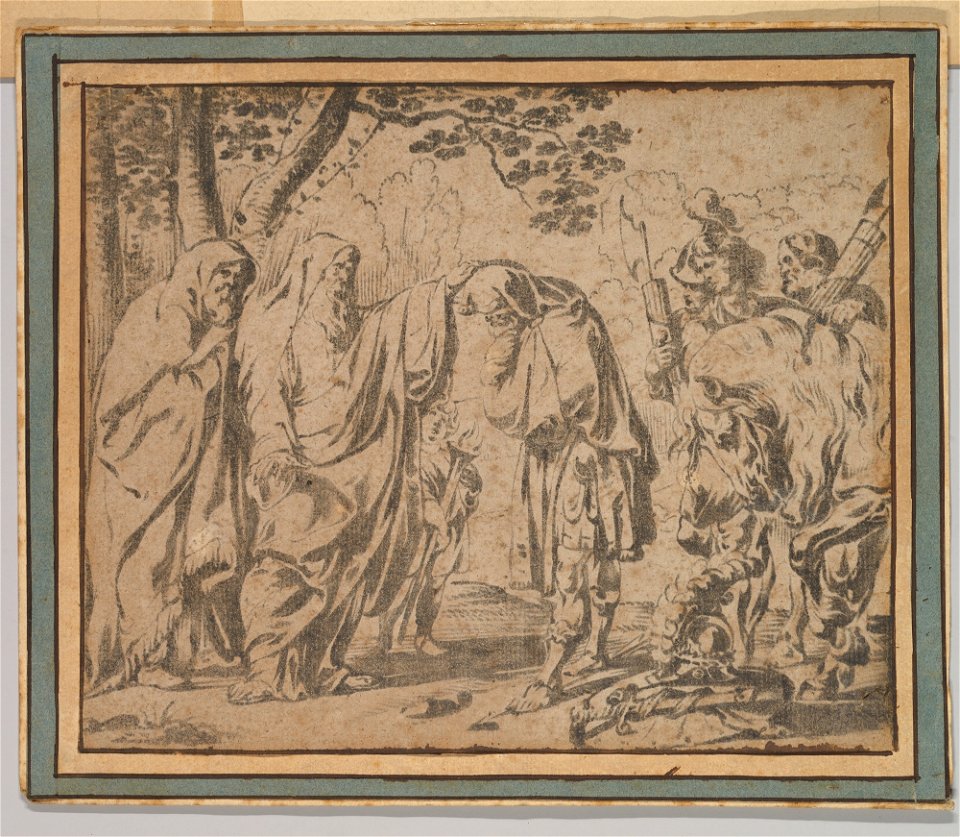 Antoine Sallaert'; Peter Paul Rubens (after) - The Consecration of Decius Mus