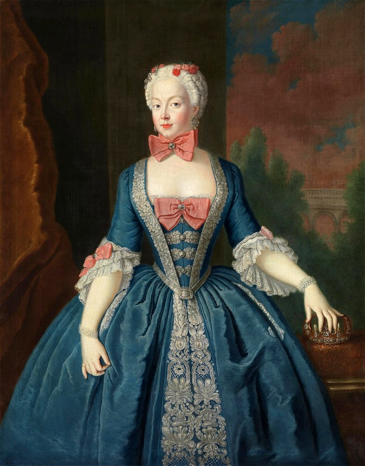Antoine Pesne (Werkstattkopie) - Prinzessin Elisabeth Christine von Preußen - 7225 - Bavarian State Painting Collections