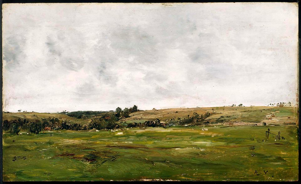 Antoine Vollon - Meadows and Low Hills - 37.602 - Museum of Fine Arts