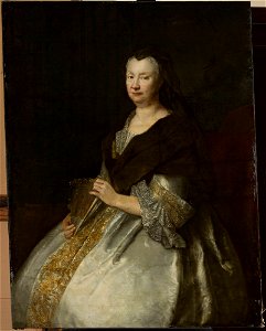 Antoine Pesne - Portrait of Sophia Hedwig von Tettau (1662–1733) - M.Ob.1294 - National Museum in Warsaw