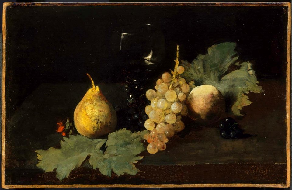 Antoine Vollon - Fruit and a Wineglass - 17.3144 - Museum of Fine Arts
