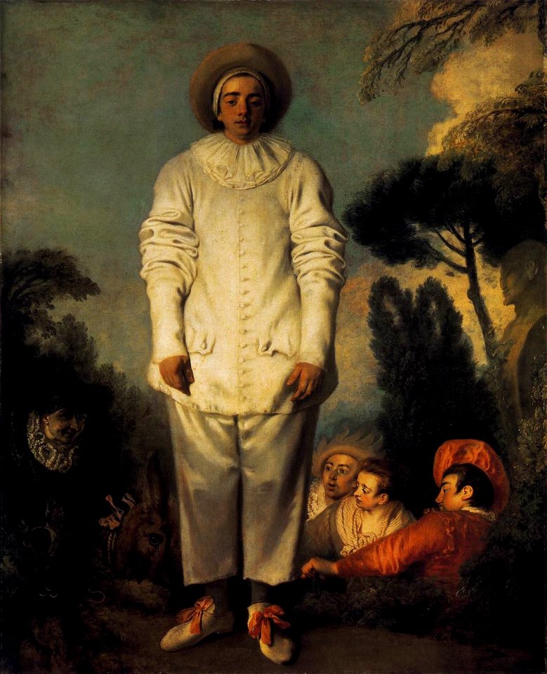 Antoine Watteau - Gilles - WGA25474