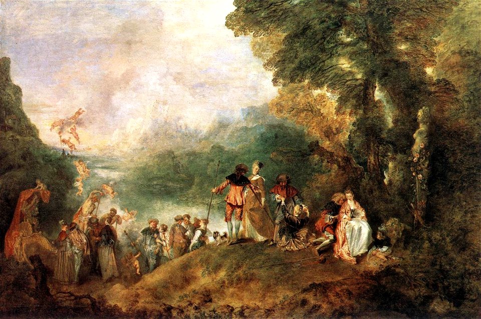 Antoine Watteau - The Embarkation for Cythera - WGA25452
