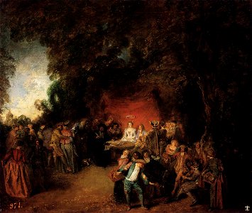 Antoine Watteau - The Marriage Contract - WGA25462
