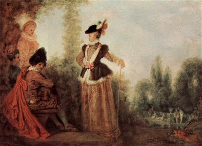 Antoine Watteau 017. Free illustration for personal and commercial use.