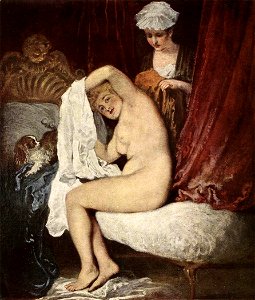 Antoine Watteau - The Toilette - WGA25473
