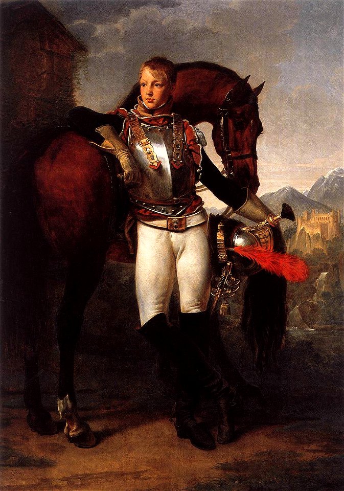 Antoine-Jean Gros - Portrait of the Second Lieutenant Charles Legrand - WGA10708
