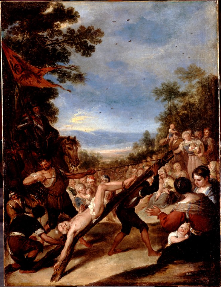 Antolínez, José - The Crucifixion of Saint Peter - Google Art Project