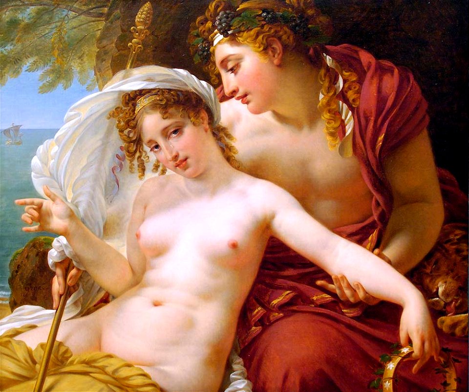 Antoine-Jean Gros - Bacchus and Ariadne