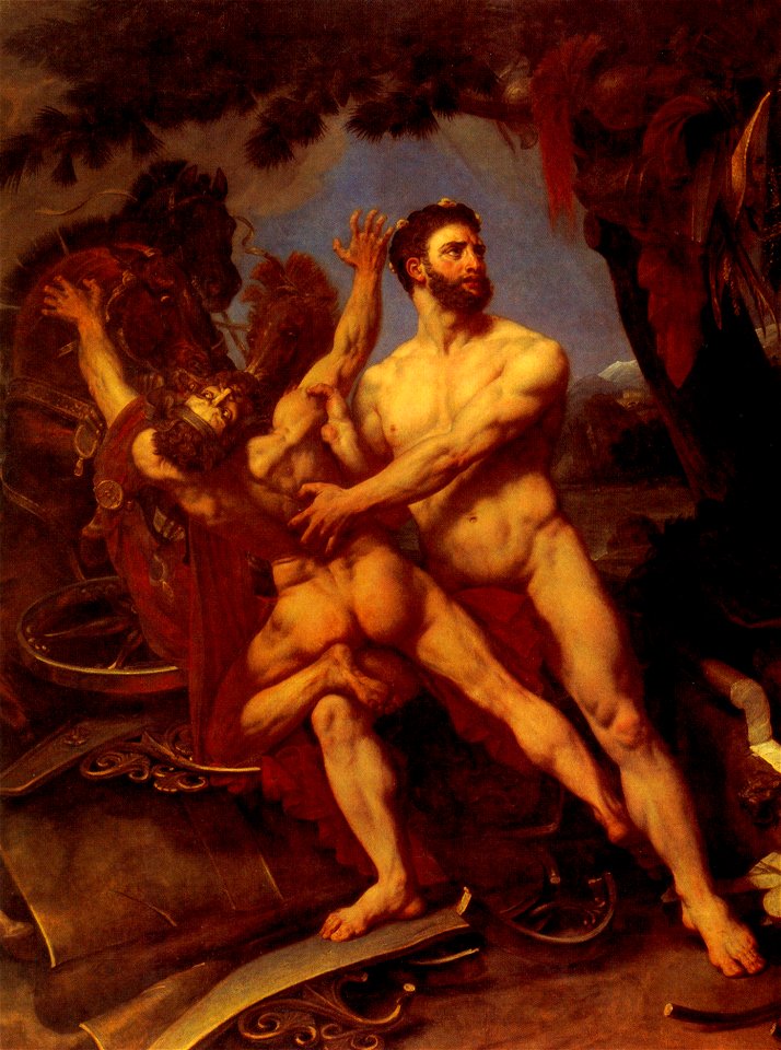 Antoine-Jean-Gros Hercule et Diomède