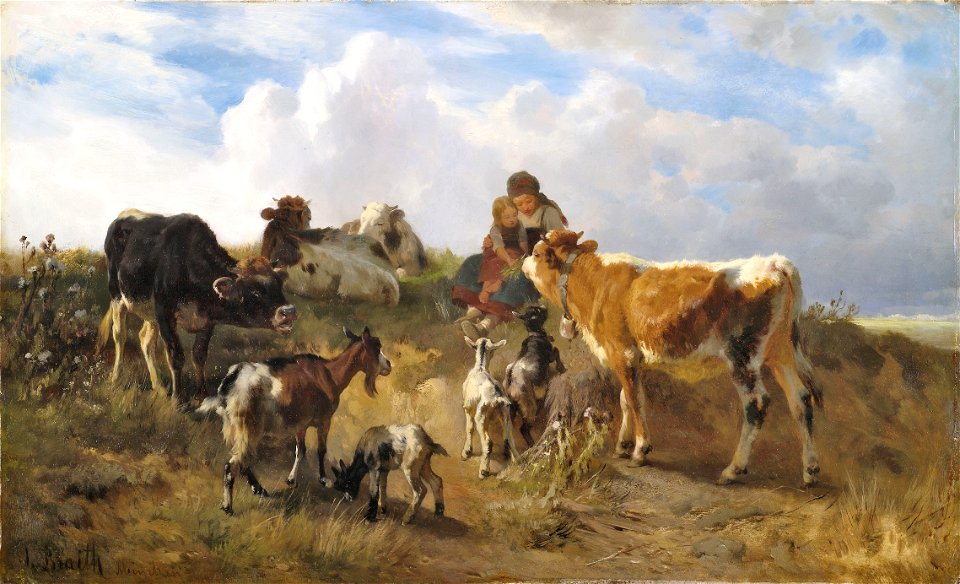 Anton Braith Hirtenidyll