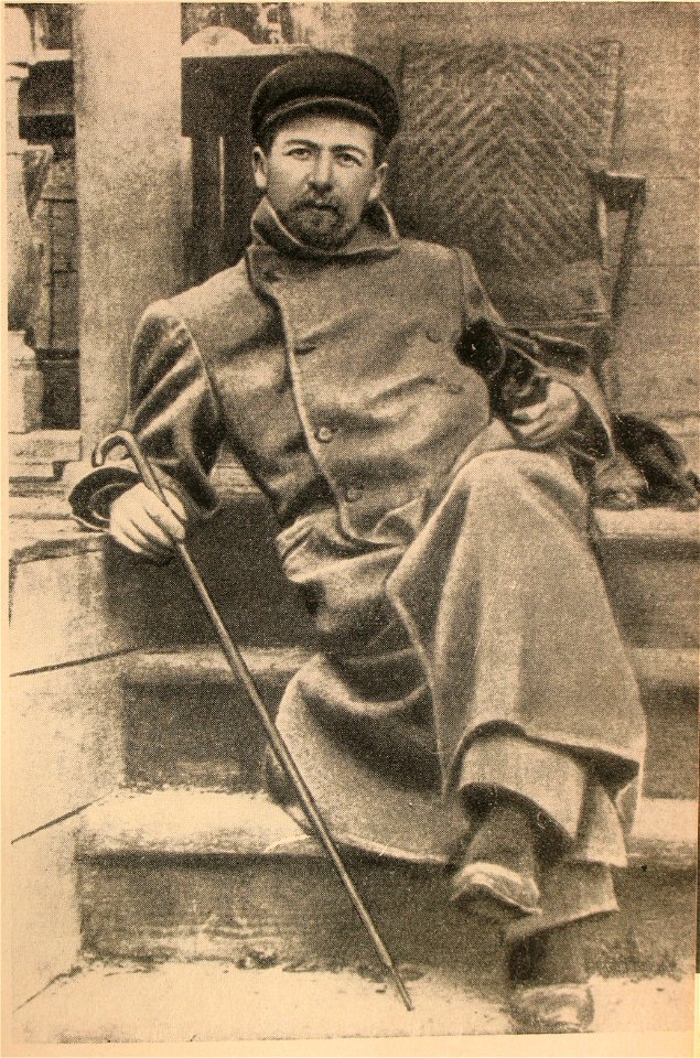 Anton Chekhov 1897 in Melihovo