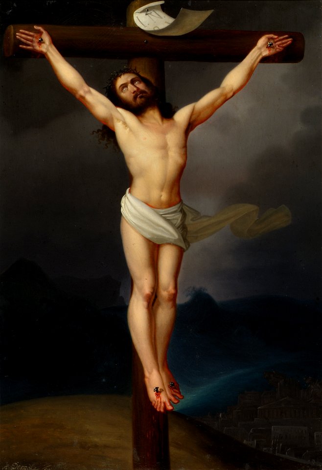 Anton Depauly - Christus am Kreuz - 7841 - Kunsthistorisches Museum